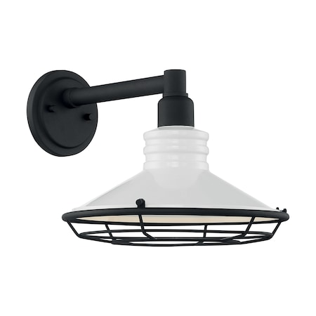 Nuvo Fixture, Outdr Sconce, 1-Light, Incandescent, 60W, 120V, A19, Med Base, Width: 12.00 60/7052